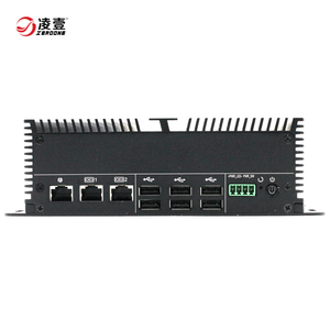 Zeroone มินิพีซีอุตสาหกรรม Fanless,รุ่น8th ZIC-0A I3 I5 8145U Whiskeylake/Coffeelake-U Mini PC Server <span class=keywords><strong>Linux</strong></span> พร้อม8265U 6COM - Product Image 3