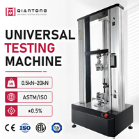 Máquina de Ensayo Universal Electromecánica de 10kN con Husillos de Bolas de Precisión para Análisis de Tracción y Flexión de Materiales Rígidos