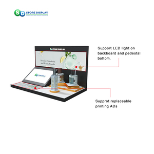 Soporte de exhibición de acrílico cosmético inteligente con pantalla de vídeo de 10,1 pulgadas con retroiluminación LED Soporte de exhibición de perfume de mesa inteligente - Product Image 6