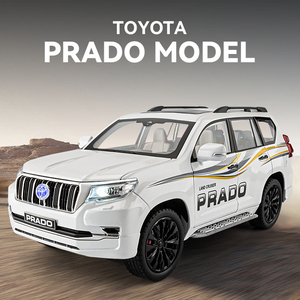 Modellino SUV in <span class=keywords><strong>Scala</strong></span> <span class=keywords><strong>1</strong></span>/<span class=keywords><strong>18</strong></span> in Lega Pressofusa con 6 Porte Apribili, Suono, Luci, Funzione Pull-Back, Sterzo e Ammortizzatori - Product Image 1