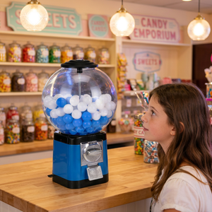 Máquina Expendedora de Bolas de Goma con Pago con Monedas, Dispensador con Capacidad de 200-300 Unidades para Salas de Juegos - Product Image 3
