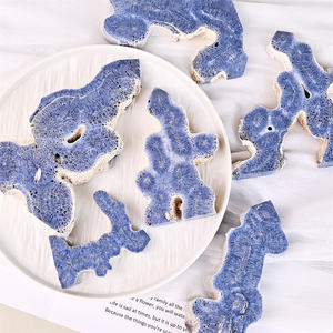 Groothandelsprijs Genezende Steen Kristal Gepolijst Mooi Blauw Koraal Jade Punt Voor Decoratie Cadeau - Product Image 1