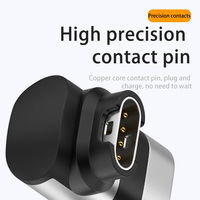 Angle haute efficacité type-c femelle à 4Pin montres Port adaptateur connecteur de Charge intelligent pour Garmin montre intelligente avec cordon anti-ost