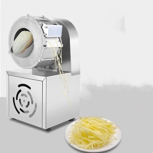 Stainless Steel Potato Slicing Machine Commercial Electric Full-automatic Potato and Radish Slicing Machine - Product Image 2