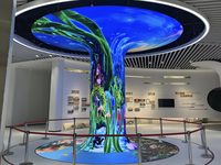 Módulo LED Flexible a Todo Color para Interiores/Exteriores - Pantalla de Video Wall con Píxeles de 5 mm para Publicidad en Centros Comerciales