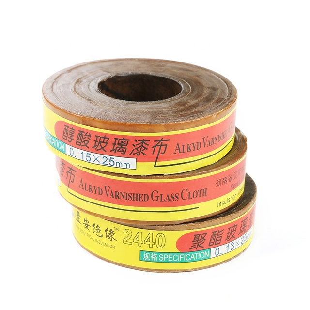 Electrical Insulation Material 2432 Fiberglass Alkyd Resin Varnish Cloth