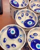 LANJO Vente en gros de bougies parfumées DIY Private Label Blue Prayer Spell avec amulette mauvais œil pour les bars et les vacances de Pâques Comes Box