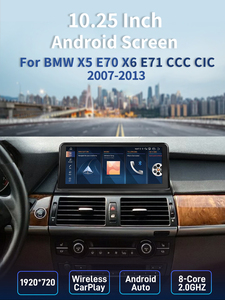 Pour BMW X5 E70/X6 E72 2007-2013, écran tactile sans fil de 10,25 pouces, <span class=keywords><strong>Android</strong></span> 13, écran partagé, GPS intégré, <span class=keywords><strong>Android</strong></span> Auto, caméra de recul, DVR - Product Image 2