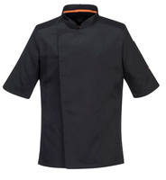 Nouvelle veste de chef d'été, uniforme de chef, chemise de service alimentaire pour restaurant, hôtel, blouse de chef à dos en maille respirante, unisexe, couleur personnalisable