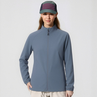 Veste de protection solaire unisexe TRMA, 85% nylon, 15% élasthanne, UPF 50+, effet rafraîchissant, respirante, maille perforée, veste d'extérieur