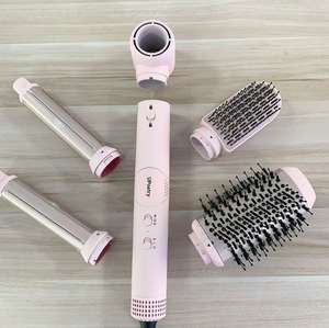 Sèche-cheveux ionique sans balais haute vitesse 110 000 tr/min, ensemble de brosses, multi-styler pliable, auto-nettoyage intelligent, 1300 W, 3 températures - Product Image 1