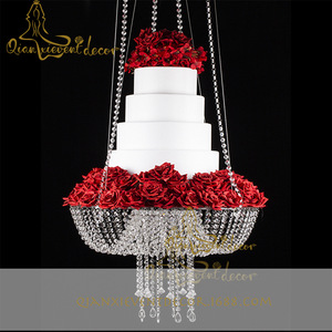 Baru Kristal Akrilik Manik Kaisar Romantis Situs Tata Letak Pernikahan Alat Peraga Ornamen Dekorasi Pernikahan Kue Ayunan - Product Image 1