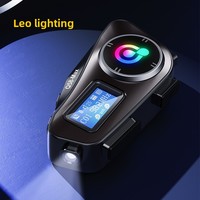 Casque de moto Q58max en gros d'usine avec interphone, écran HD, radio FM et éclairage torche
