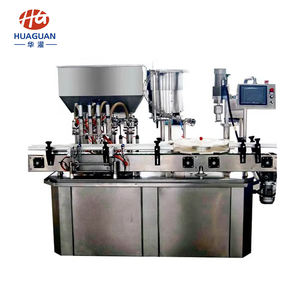 Máquina automática de llenado de tarros de miel Máquina de llenado y tapado de botellas de vidrio de 5-500ml para salsa de Chile para crema - Product Image 4