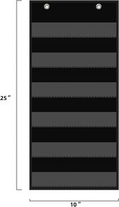 Tableau de classement standard à 6 poches, transparent, pour les cours des enseignants en classe ou à domicile, compatible avec les cartes de mots standard - Product Image 2