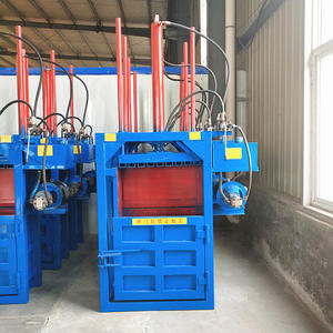 ऊर्ध्वाधर हाइड्रोलिक स्क्रैप धातु बैकर्स कुशल अपशिष्ट कागज और कार्डबोर्ड बैलिंग मशीन - Product Image 3