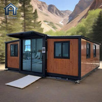 Casa Contenedor Prefabricada Personalizada de 40 Pies, Expandible, en Venta, Casa Móvil, Casa Modular Prefabricada, Casa Contenedor de 3 Dormitorios
