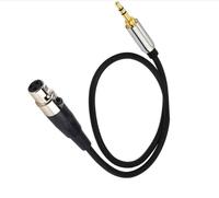Vente en gros Prise mâle TRS 3.5mm vers câble audio femelle mini-XLR 3 broches