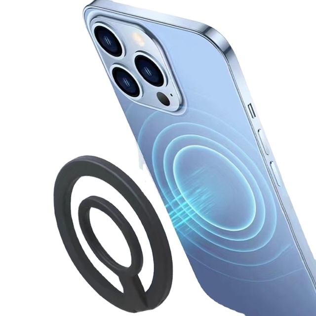 3mm Ultra Thin Adjustable Phone Ring Holder With Magnet Ring Grip Rotatable Kickstand Magnetic Finger Phone Stand Holder