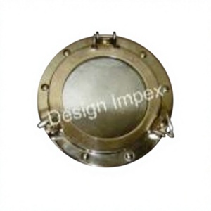 Gold Plated Latest <b>Mirror</b> Round Shape Brass Nautical Porthole <b>Mirror</b> Decorative Elegant <b>Mirror</b> in Competitive Prices - Product Image 1