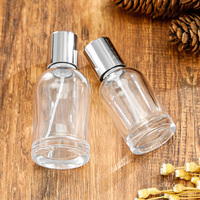 Botol Kaca Amber Matte Silinder 30ml 50ml 100ml Grosir Langsung Pabrik untuk Minyak Parfum dengan Cetak Sablon Kustom