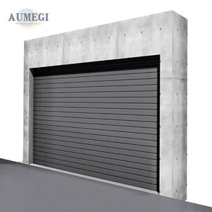 Rodillo de puerta de garaje eléctrico de operación motorizada eléctrica AUMEGI/tambor protección anticorrosión puerta enrollable de Pvc - Product Image 1