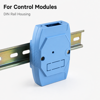 Boîtier de commande industriel en ABS IP54 pour montage sur rail DIN, fabrication durable et de qualité supérieure, pour installation en armoire industrielle