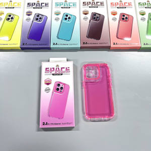 Nuova Vendita Diretta dalla Fabbrica Custodia Antiurto Space Case 2 in 1 PC TPU Cover Posteriore per Telefoni Cellulari per IP 15 Pro Max 14 Pro 11 Pro Max - Product Image 3