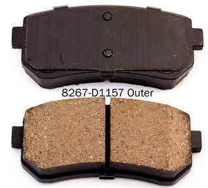 Fabricante de pastillas de freno personalizadas para <span class=keywords><strong>Volvo</strong></span> <span class=keywords><strong>Xc40</strong></span> Byd Gdb7889at Cla 45 Toyota 04465-02061 Jac T8 Maxus V80 Kia D774 - Product Image 3