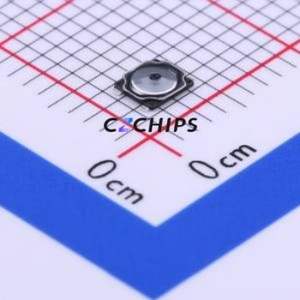 1TS016A-1800-0600-CT Tactile Switch SMD,2.6x3mm Switch Single Pole Single Throw Round Button 1.8N Vertical Mount - Product Image 1