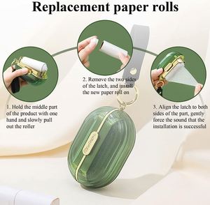 Mini Cinta Adhesiva Portátil Multifuncional Bidireccional Transparente para Ropa y Pelo de Mascotas - Product Image 2