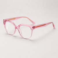 Montures de lunettes en acétate pour femmes, montures de lunettes TR90, montures optiques à monture complète, montures optiques unisexes actuelles