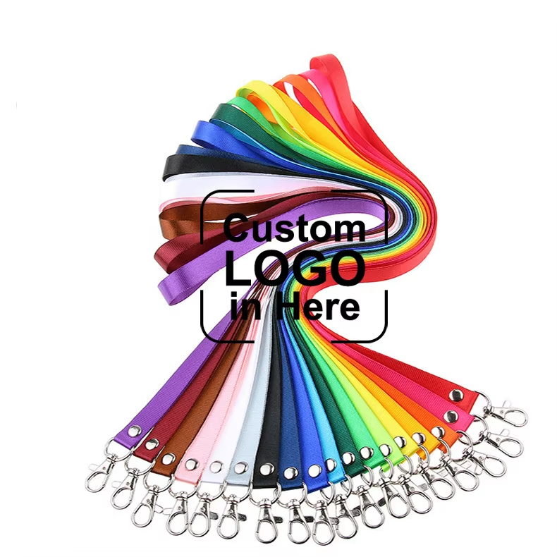 Manufacturer Cheap Personalized Lanyard Customizable Neck Tool Printing Polyester Sublimation Custom Lanyards With Custom Logo
