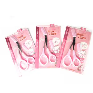 Tijeras <span class=keywords><strong>para</strong></span> Cejas y Pestañas, Recortador de Precisión, Peine, Cortador, Herramienta de Aseo Facial <span class=keywords><strong>para</strong></span> Mujeres - Product Image 1