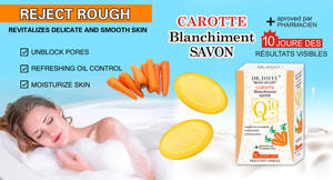 Jabón Blanqueador de Zanahoria y Vitaminas DR.DAVEY Q10+VC 100g, Marca Blanca Personalizable, Fabricante - Product Image 3