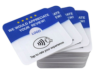 Carte de visite NFC en acrylique personnalisée, réutilisable, programmable, RFID 1K pour le commerce de détail et l'hôtellerie