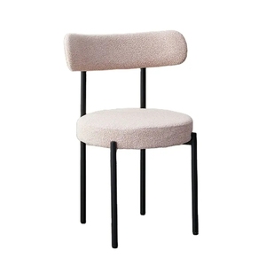 Sedia da pranzo con Design semplice per la casa nordica, - Product Image 3