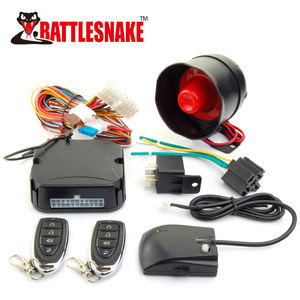 Système d'alarme de voiture à télécommande universelle Alarme <span class=keywords><strong>antivol</strong></span> de voiture à sens unique avec interrupteur à distance Verrouillage Déverrouillage - Product Image 1