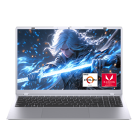 Laptop PC Kantor Portabel Kecepatan Tinggi 14 inci AMD 3020e 8GB DDR4 256GB NVMe SSD Fingerprint Full Function Type-C