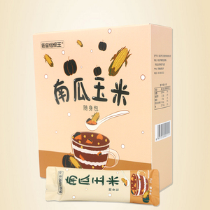 Doking Offre Spéciale petit emballage coffret cadeau instantané Poudre de grain de maïs citrouille pour le petit déjeuner l'heure du thé apaiser la faim - Product Image 3