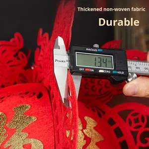2026 China Modell 001 Vliesstoff <span class=keywords><strong>Fu</strong></span>-Zeichen Laternen für Frühlingsfest Neujahr Einkaufszentren Heim Innendekoration - Product Image 4