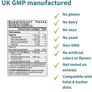 HIGH QUALITY pure EPA <b>Omega</b>-<b>3</b> Softgel Capsules <b>Supplement</b> Capsules BOOSRT IMMUNITY & ANTI-INFLAMMATION - Product Image 6