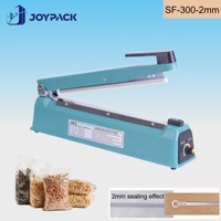 Scelleuse manuelle SF-300 300 mm (12 pouces) avec largeur de scellage de 2 mm, corps en fer, pour les distributeurs, les magasins et les lignes d'emballage d'olives