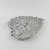 Pot de fleurs et jardinière vintage populaire au design nordique en forme de feuille, en ciment, pour la décoration intérieure
