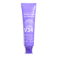 Dentifrice en tube coloré pour soins bucco-dentaires, blanchissant et rafraîchissant, marque privée, vente en gros, 120g