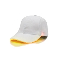 Gorra de Béisbol Deportiva con Logotipo Personalizado Iluminado, Bordado y Luces LED
