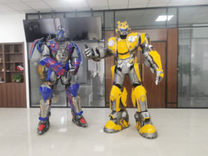 Guangzhou Namchi gran oferta usable adulto Led Robot Stilts Walker Cosplay mascota disfraz <span class=keywords><strong>para</strong></span> Halloween carnaval fiesta - Product Image 4