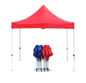 retractil marquee outdoor tent Professional Trade Show Canopy with sheet metal for backpacking 3x3 folding tent