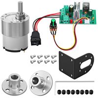 Mini moteur à engrenages CC 6V 12V 24V 25A-2418 Moteur électrique à couple élevé et faible vitesse pour l'automatisation et les équipements intelligents