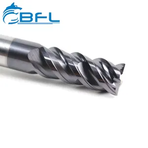 BFL cnc freze твердосплавные концевые фрезы для нержавеющей стали
